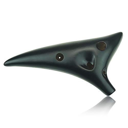 12 Hole Ocarina Alto C Classic Dragon Tooth Style Ocarina Music Instrument Gift Idea, Gift Idea