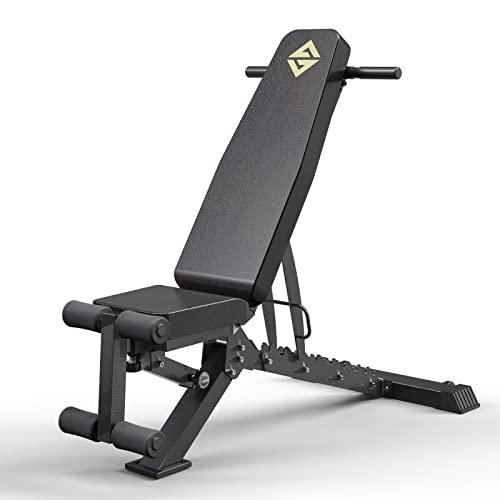 K KINGKANG ZeroGap Adjustable Weight Bench, 1100 LB Weight Capacity
