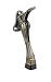 Tenby 4-Inch Easy-Step Door Stop - Antique Bronze