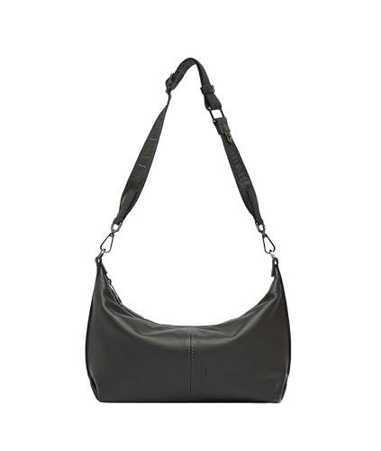 Sac bandoulière Liebeskind Berlin cuir marron foncé le hobo parfait contre le désordre
