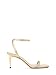 Michael Kors Women's Liana Mid Heel Sandal, Pale Gold, 7.5