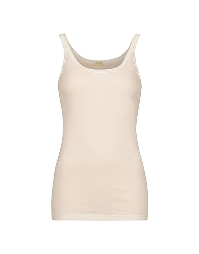 Preisvergleich Produktbild Dilling Merino Trägertop für Damen - aus 100% Bio-Merinowolle Natur 42