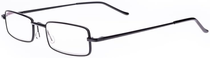 Miniatura 7 de WENS JOOY Gafas de lectura delgadas para lectores de bolsillo anti luz azul con funda portátil para hombres y mujeres