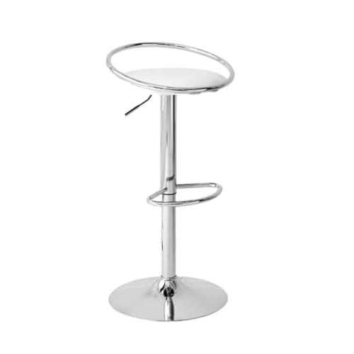 Tabourets de bar pivotants réglables 67-89 cm en simili cuir - 2