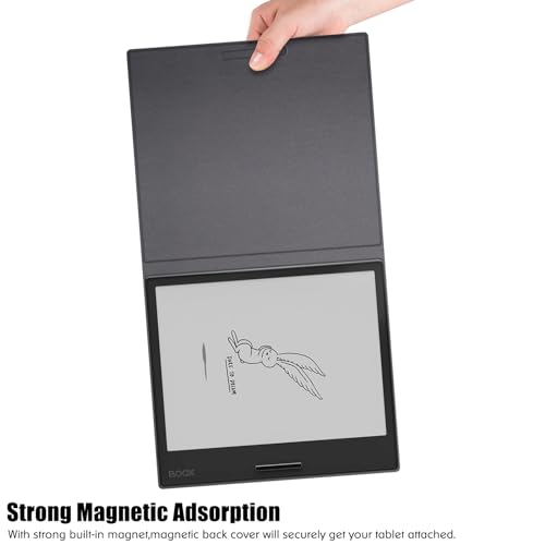 BOZHUORUI Case for 7" Onyx Boox Go 7 & Go 7 Color e-Reader (1/2th Gen,2024/2025 Released) - Slim Lightweight Magnetic Cover with Auto Sleep/Wake (Denim Grey)