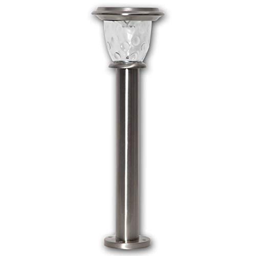 LED-Solar-Wegeleuchte Pireus, Edelstahl, ww