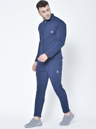 Image of CHKOKKO Men's Winter Zipper Sports Track Suit Set