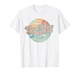 Good Mood High Tides Retro 60s Faded Summer Gift T-Shirt