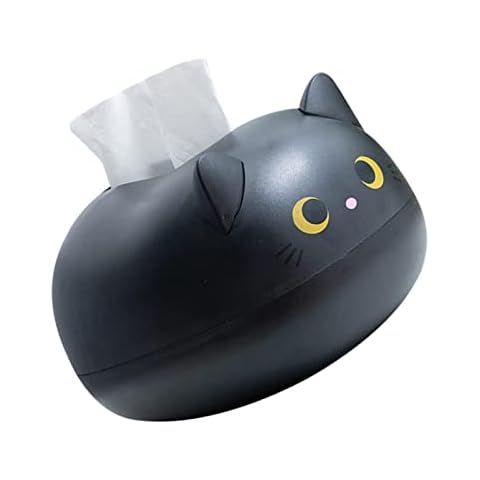 Taschentuchbox Karikatur Katzen TüCherbox Haushalts BüRo Katzenohr Box Kunststoff KosmetiktüCherbox Taschentuchspender Cover