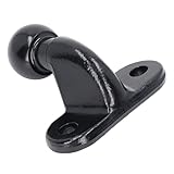 Generic トレーラーヒッチボール 50mm ブラック 牽引ボール 変形防止 キャンピングカー キャラバン RV用