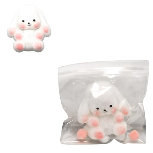 スクイーズ玩具 スクイーズ 動物 ストレス解消グッズ 握る おもちゃ かわいい 暇つぶし TPR素材 無害 可愛い 柔らかい お祭り クリスマス 誕生日プレゼント 贈り物 お祭り景品 癒しグッズ 子供 大人兼用(うさぎ)