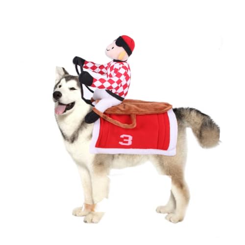 Disfraz Dog Costume Algodón Térmico Rojo Talla M miniatura 3