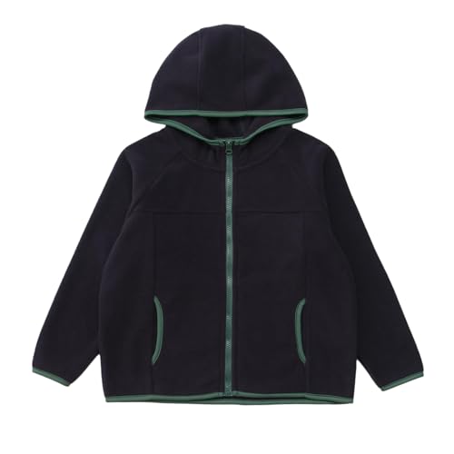 Toddler Girls Boys Warm Padded Coat Long Sleeve Winter Fleece Jacket Windproof Hooded Outerwear2