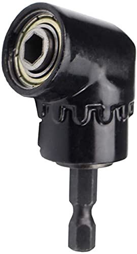CENPEK 105 Degree 1/4 Inch Right Angle Drill Adapter Hex Shank Screwdriver Angled Bit Holder-Black - Image 2