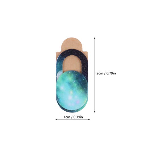 VILLCASE 6Pcs Tampa Do Laptop Slide Estrelado Tampa da Webcam Tampa da Lente Do Tablet para Tampa Un