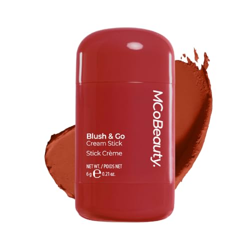 Image of MCoBeauty Blush & Go Cream Stick - Burnt Orange - Cheek & Lip Colour