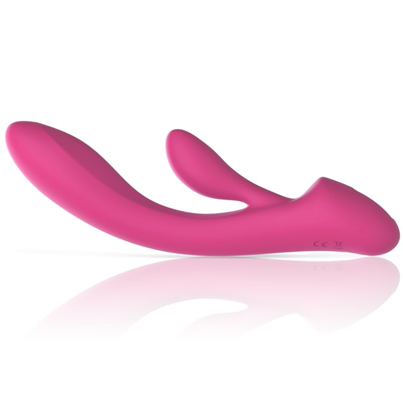 Luigi vibrateur rabbit silicone rose pour pimenter vos nuits de couple