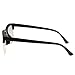 Kids Nerd Glasses Half Frame Clear Lens Geek Costume Children's (Age 3-10) Black/Gold