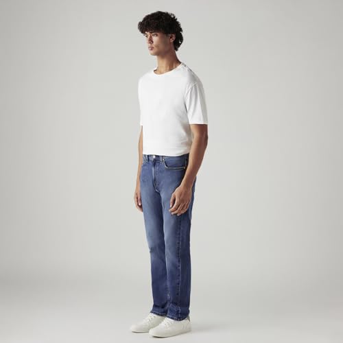 Image of Levi's Men's 505 Straight Fit Mid Rise Jeans