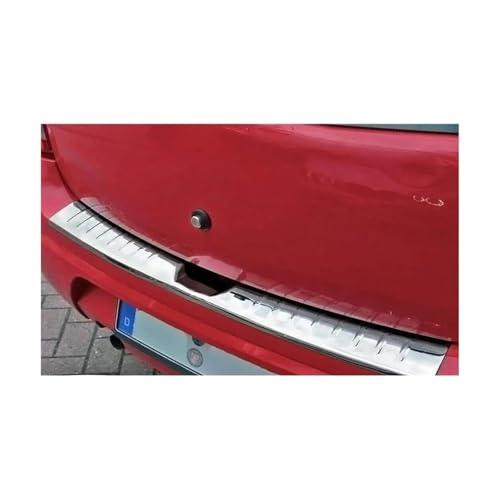 Protection de pare-chocs arrière Dacia Sandero 2008-2012 finition inox chromé haut de gamme