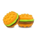 Tarnomy Stress Balls Fidget Toys Hamburger Popping Bubble Figit Popit Sensory Ball Poppers 3D Pop...