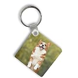 GIFART Llavero Personalizado Cuadrado 4,5x4,5 cm – Llavero Personalizable con Foto, Texto o Logo – Regalo Personalizado Hombre Mujer - Idea regalo amiga y amigo