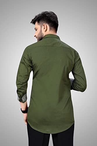 Image of Men's Slim Fit Full Sleeves Casual Shirt