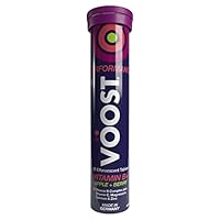 Voost Performance Vitamin B+ Apple + Berry Effervescent Tablets 20 Pack