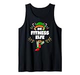 Fitness Elfe Lustiges Weihnachten Elf Sport Fitness Damen Tank Top