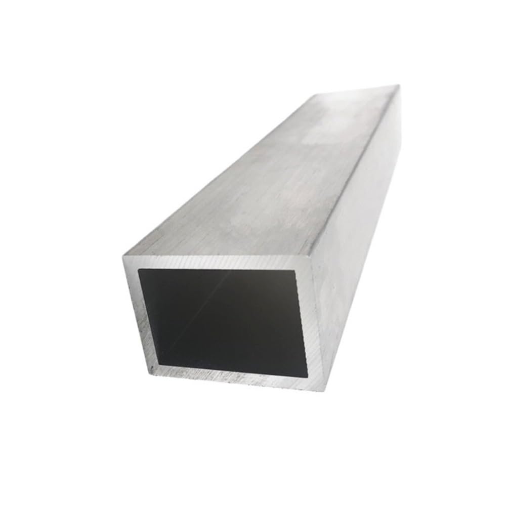 Aluminium-Rechteckrohr, Vierkantrohr aus Aluminiumlegierung, 495 mm Länge, verschiedene Größen for die Inneneinrichtung(60x60x3mm)
