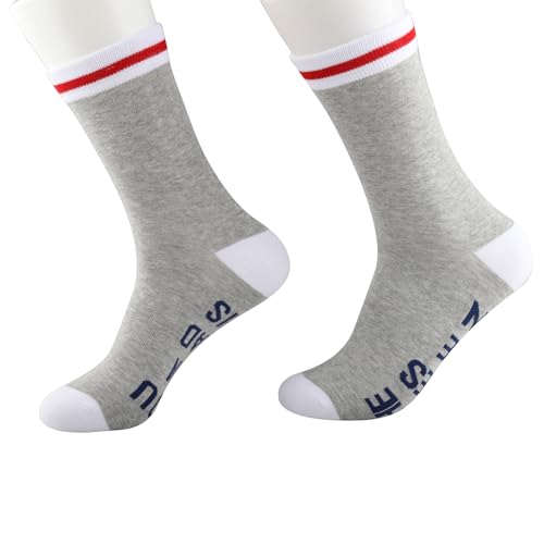 TSOTMO 2 Pairs Baseball Theme Socks Baseball Lover Gift Athletics Player Gift Player Gift (BRA socks)4