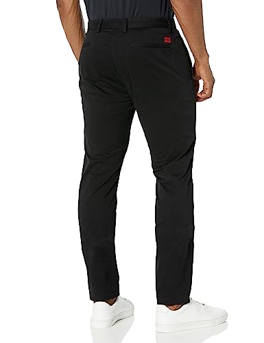 HUGO Men's Slim Fit Chino Style Cotton Twill Trousers2