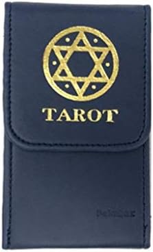 yangerous Tarot Storage Box,Double Leather Collection Board Game Card Box,Portable Artist Organizer