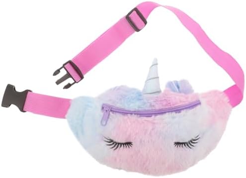 Unicorn Plush Fanny Pack Rainbow Waist Pack Cute Unicorn Crossbod...