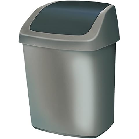 Poubelle CURVER Swing 10L Cover