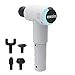 Produktbild HoMedics Massage-Pistole Mini Massage Gun - Tragbares Physiotherapie-Körpermassagegerät für müde Muskeln - Professionelle Physio-Tiefenmassage - Inkl. 5 Massageköpfe, kabellos, wiederaufladbar - Weiß