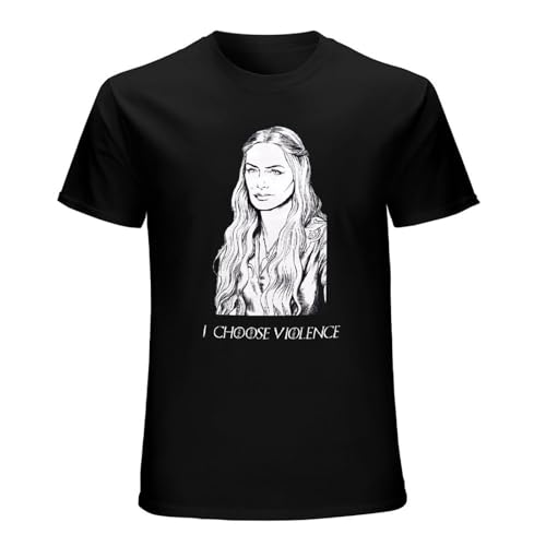 Cersei Lannister - Camiseta unisex para hombre, color negro, Negro, M