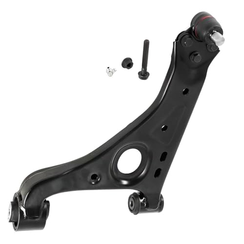 Image of Detroit Axle - 8pc Front End Kit for 2013-2022 Chevrolet Trax, 2 Lower Control Arms with Ball Joint 2 Sway Bar Links 4 Inner Outer Tie Rods 2014 2015 2016 2017 2018 2019 2020 2021 Replacement