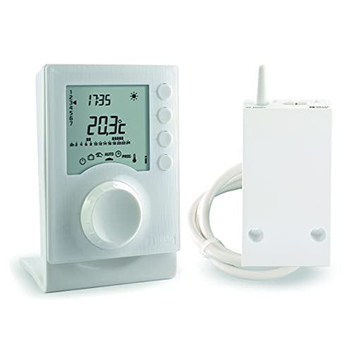 Delta Dore 6053064 Tybox 1137 Thermostat, White, one Size