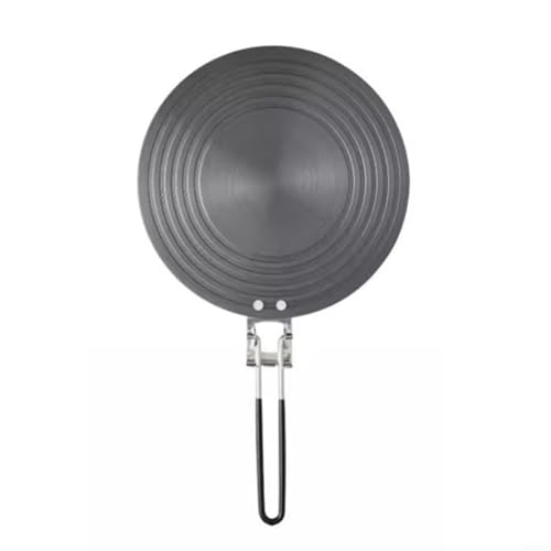 Zeroupshop Placa difusora profesional de la estufa del conductor del calor de la cocina para la distribución uniforme del calor tablero de descongelación 24 CM 28 CM (28CM)