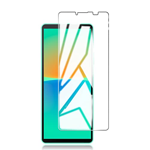 RuiMi for Xperia 10 �W SO-52C / SOG07�K���X�t�B����for Xperia 10 �W SO-52C / SOG07 �t���ی�t�B���� �����K���X�t�B���� ���{���f�ވ��Ɏq�� 99% �̓��ߐ� 2.5D ���E���h�G�b�W���H ��