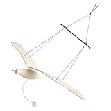 Décoration murale oiseau pour fenêtre – idéale pour une chambre d'enfant, cette décoration murale présente un joli design qui ajoute une touche fantaisiste à l'espace
