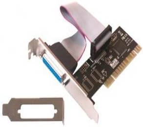 MCL 1 Parallel Port DB25 Dual Bracket Universal PCI Card