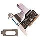M.C.L MCL 1 Parallele Schnittstelle DB25 Duale Halterung Universal PCI-Karte