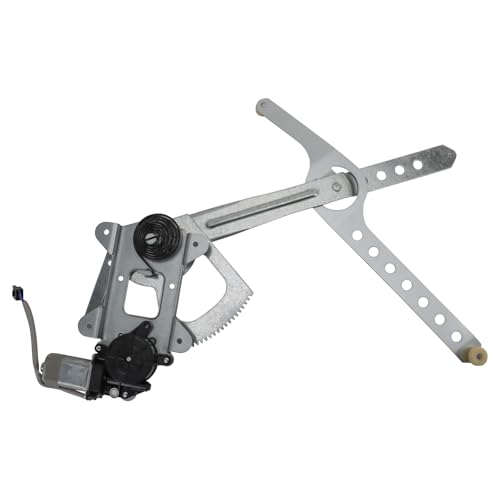 Image of TRQ Power Window Regulator w /Motor Front Passenger Side Right for Chevy GMC Truck