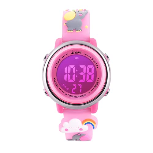 Reloj de pulsera Montre Enfant Fille con luces LED como regalo de cumpleaños de unicornios
