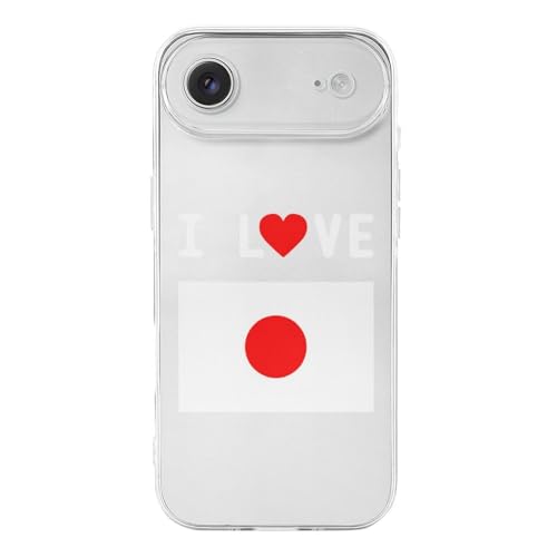 iPhone17 AirpP[X I Love Japan {D TPU gуJo[ ACtH17 AirpP[X CX[dΉ ϏՌ y  Sʕی EȒP h~ h~  킢 蕨