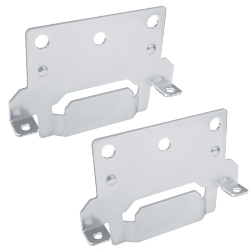 IWIWE 116791 Mounting Plate Compatible with IKEA Bed Frame Part # 116791 Fits Hemnes Malm Brimnes Ingatorp Tarva Kritter (2 Pack)
