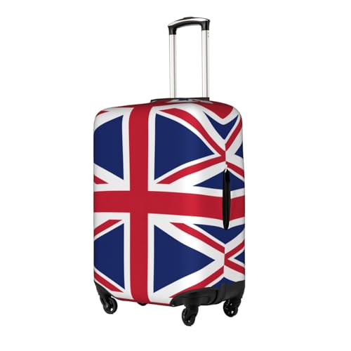 British flag Suitcase Cover X-Large with Invisible Zipper, for Business and Travel, Without Suitcase2
