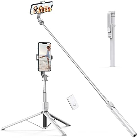 ATUMTEK 59" Selfie Stick Tripod with Remote Cover